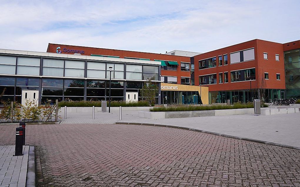 Het pand van de Gomarus Scholengemeenschap in Gorinchem. beeld Gomarus Scholengemeenschap