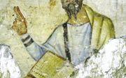 Muurschildering van de apostel Paulus in Efeze. beeld ÖAI