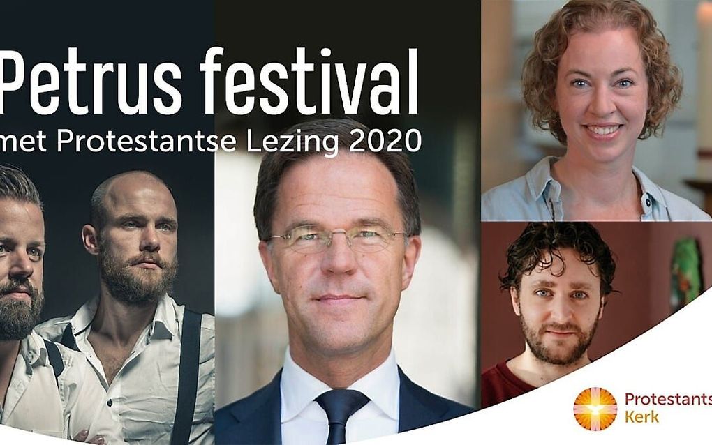 Onderdeel van het festival is de jaarlijkse Protestantse Lezing, dit jaar door minister-president Mark Rutte. beeld PKN