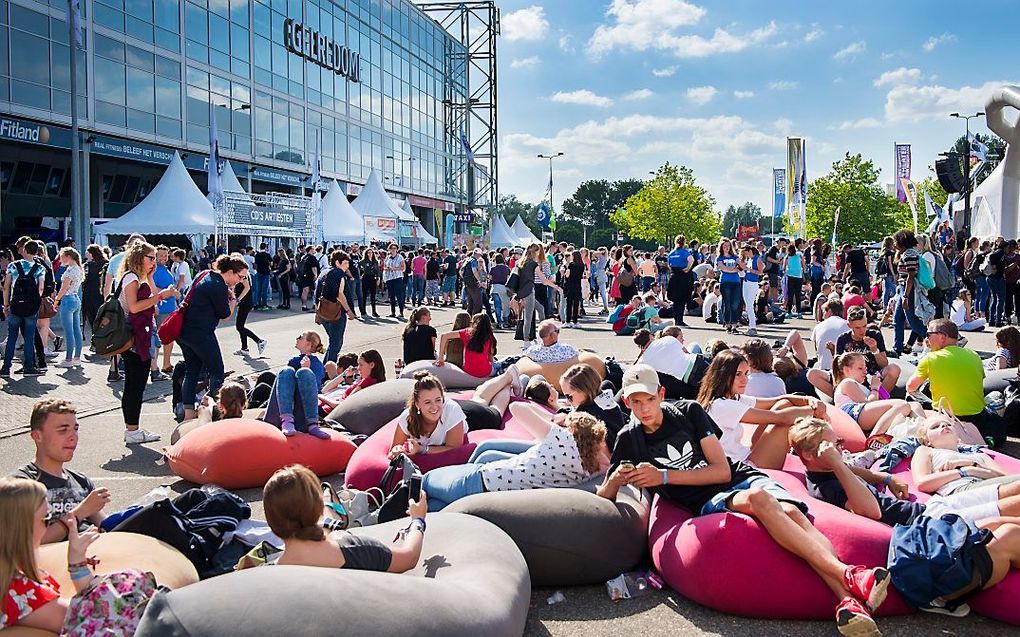 De EO-Jongerendag twee jaar eerder in het Gelredome. beeld ANP