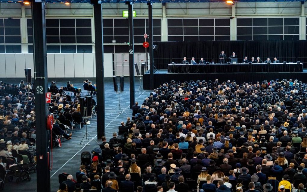 In Gorinchem werd woensdag de 57e Mbumazendingsdag gehouden. Er kwamen ongeveer drieduizend mensen naar de bijeenkomst. beeld Cees van der Wal