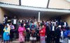 De christelijke gemeente in het dorp Bulawayo, een van afdelingen van de stad Zvishavane, in Zimbabwe. beeld Mbuma-zending