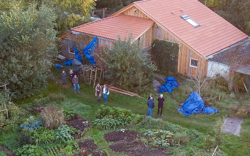 Van D. werd onder meer verdacht van jarenlange vrijheidsberoving van zes van zijn negen kinderen. Zij zouden tegen hun wil zijn vastgehouden op een afgelegen boerderij in de buurt van het Drentse dorp Ruinerwold. beeld ANP, WILBERT BIJZITTER