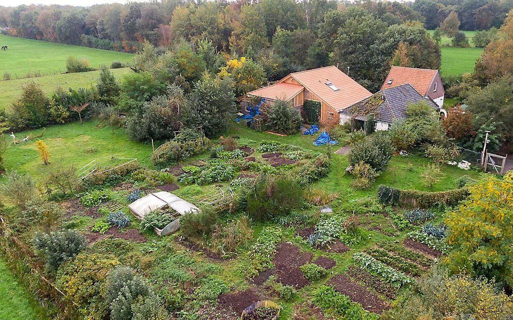 De afgelegen boerderij in Ruinerwold. beeld ANP