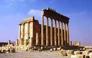 De tempel in Palmyra werd volgens Nixey in ca. 385 door ”christelijke beeldenstormers” verwoest. beeld iStock