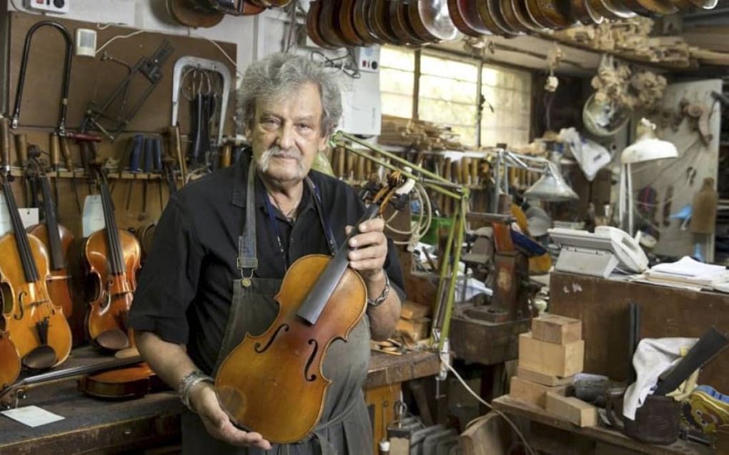 Amnon Weinstein uit Tel Aviv. beeld Haaretz/Moti Milrod