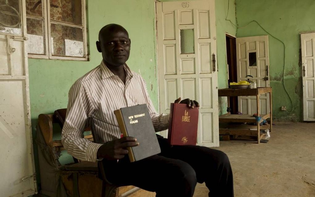Ds. Jassey heeft plannen voor een opvanghuis in Gambia voor ex-moslims die tot het christendom zijn bekeerd. beeld Lex Rietman