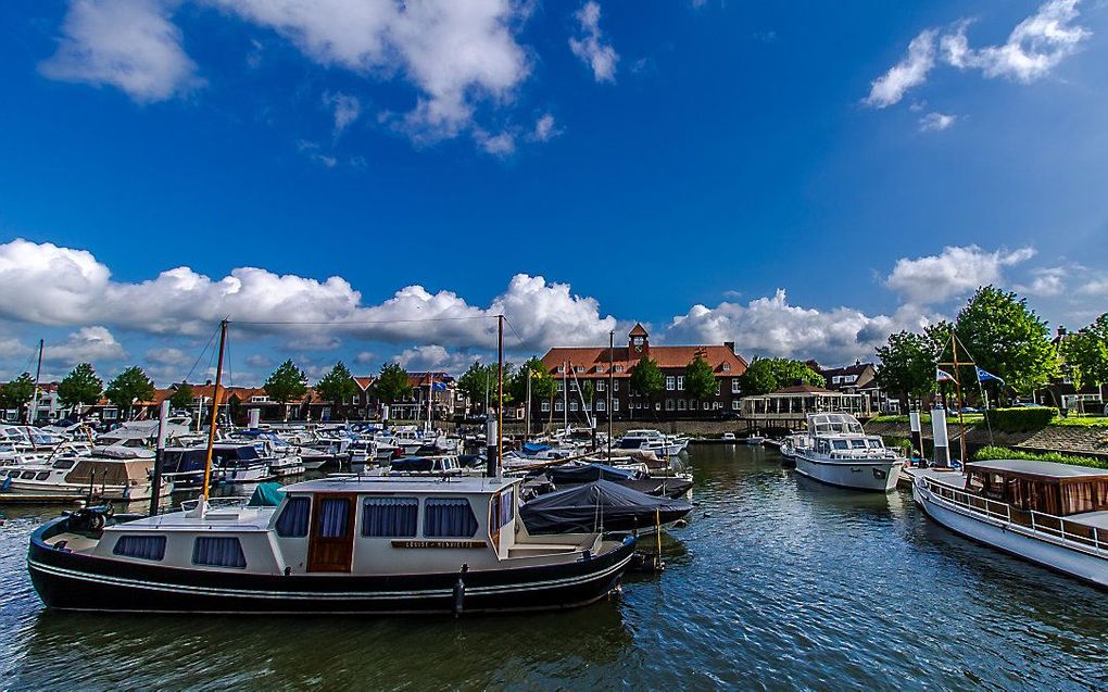 De haven van Sliedrecht. beeld Gemeente Sliedrecht