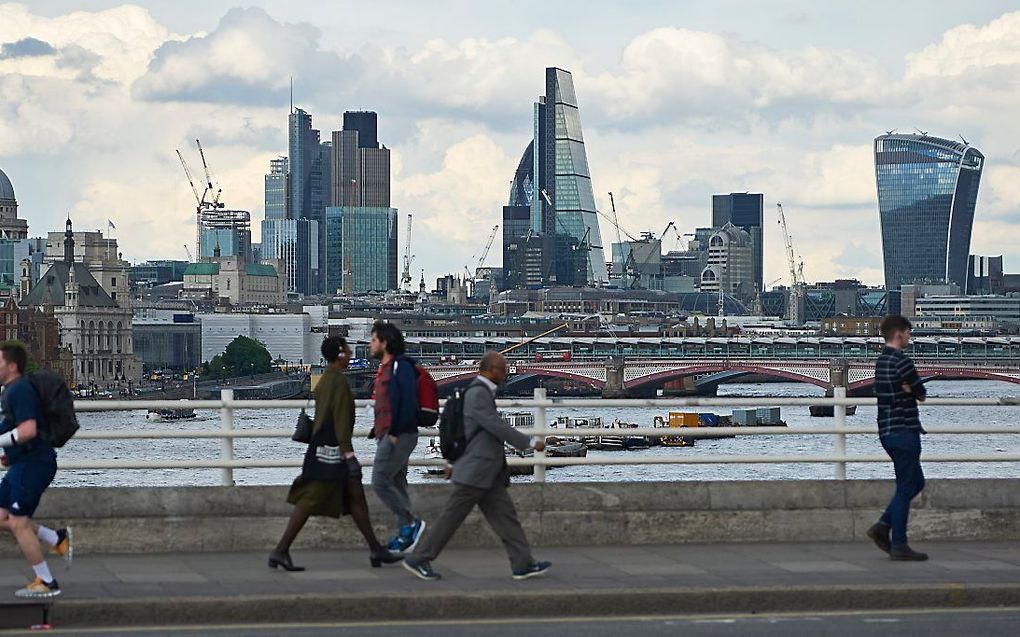 Gedeelte van de skyline van Londen. beeld AFP