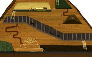 Uit: ”Stuiver en Pluis in het oude Egypte". beeld Liset Celie