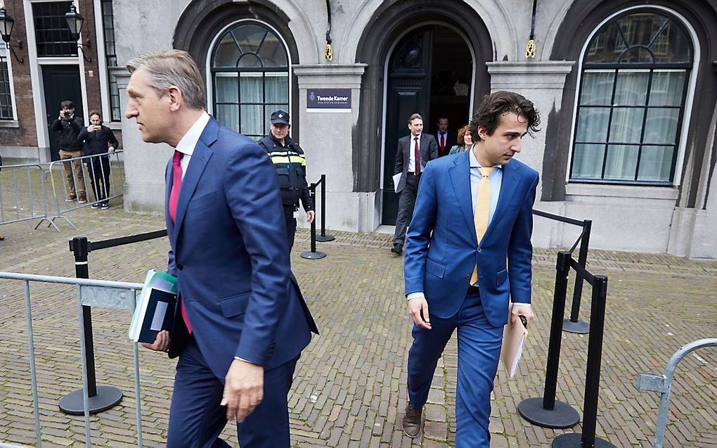 Buma (links) en Klaver. beeld ANP