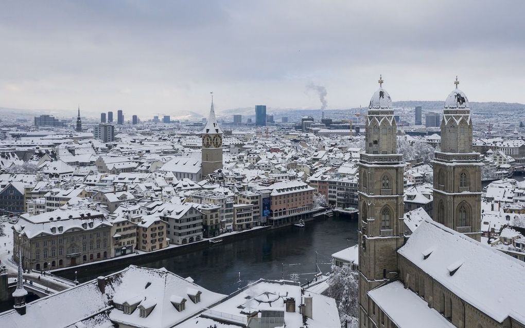 The Grossmünster church in Zürich, Switzerland. photo EPA, Ennio Leanza