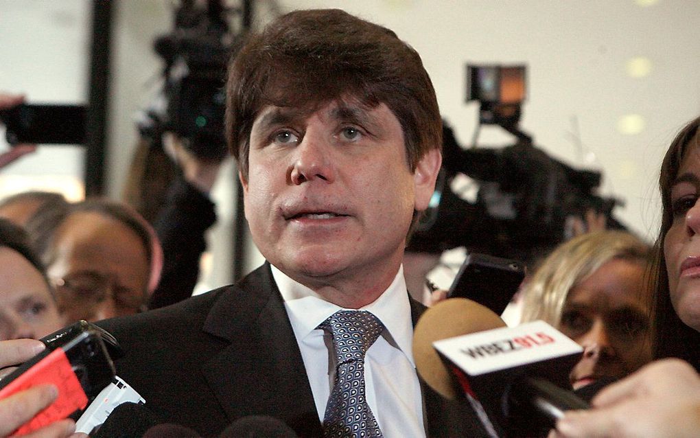 Rod Blagojevich, voormalig gouverneur van Illinois. beeld AFP