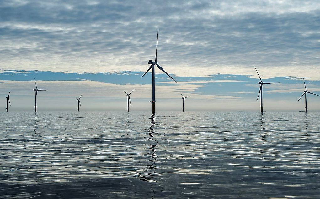 Windpark Luchterduinen van Eneco. beeld ANP, Remko de Waal