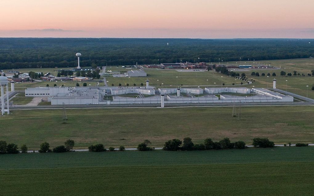 De penitentiaire inrichting in Terre Haute, Indiana (VS), waarin zich de executieruimte bevindt. beeld EPA