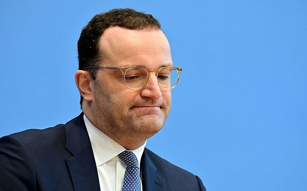 De Duitse minister Jens Spahn. beeld AFP, Tobias Schwarz