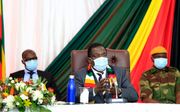 President Emmeron Mnagagwa van Zimbabwe. beeld EPA