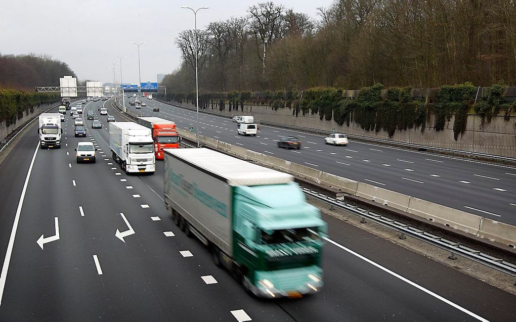 De A27 bij Utrecht. beeld ANP