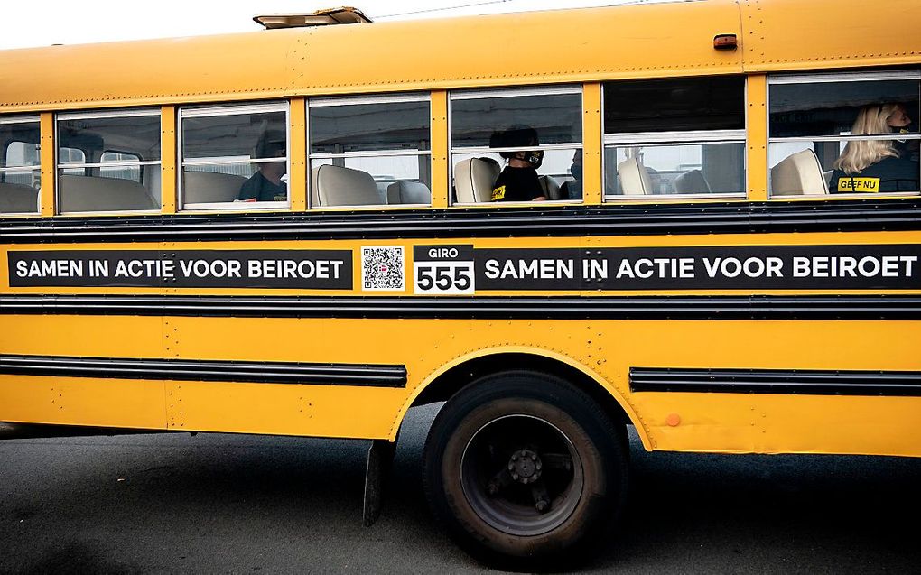 De zogeheten collectebus. beeld ANP