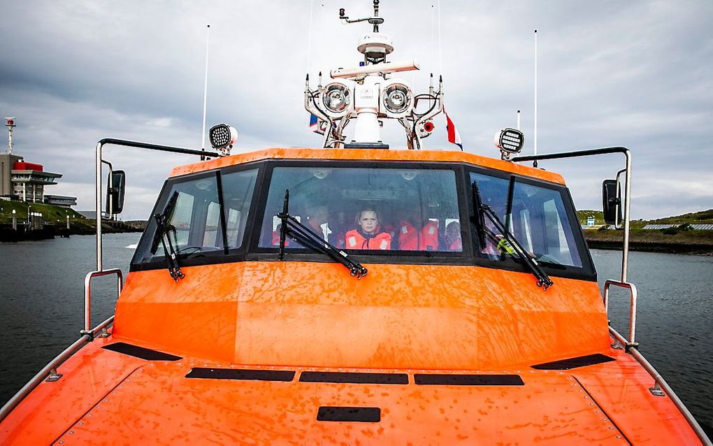 Reddingsboot van de Koninklijke Nederlandse Redding Maatschappij (KNRM). beeld ANP