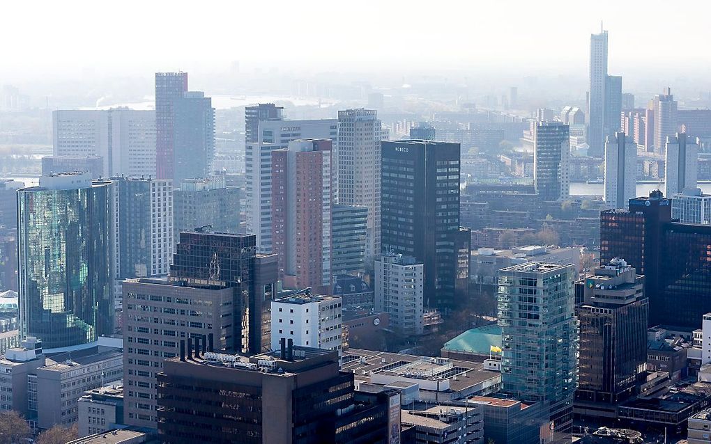 De skyline van Rotterdam. beeld ANP