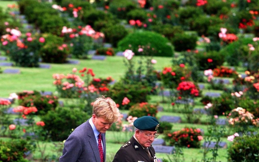 PUSSAN - Graven van militairen die, gedetacheerd bij het Regiment Van Heutsz, het leven lieten. Archieffoto uit 1999. Foto ANP