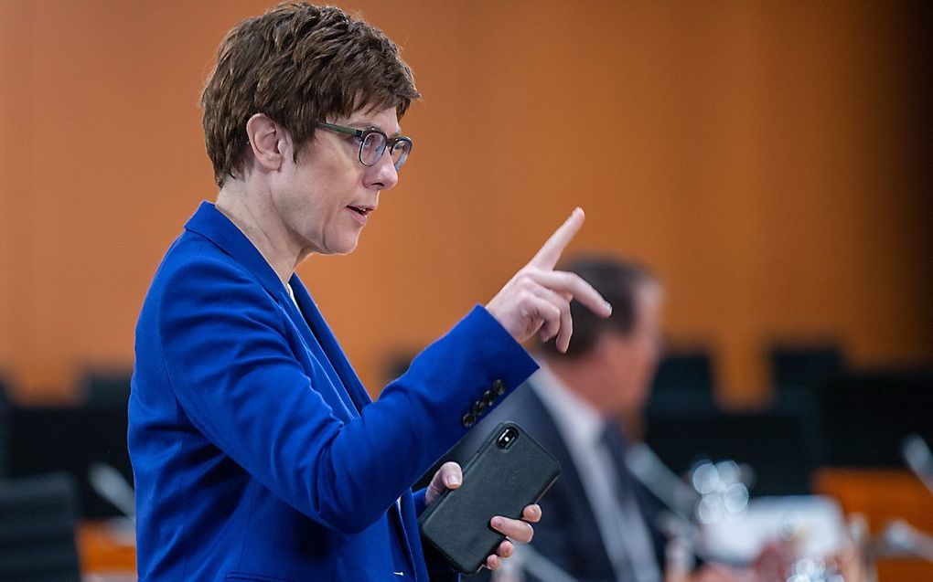 Annegret Kramp-Karrenbauer. beeld EPA