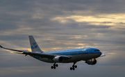 Door de coronacrisis zag Air France-KLM in het tweede kwartaal bijna de gehele passagiersstroom wegvallen. beeld AFP