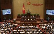 Het Vietnamese parlement. beeld AFP, Hoang Dinh Nam