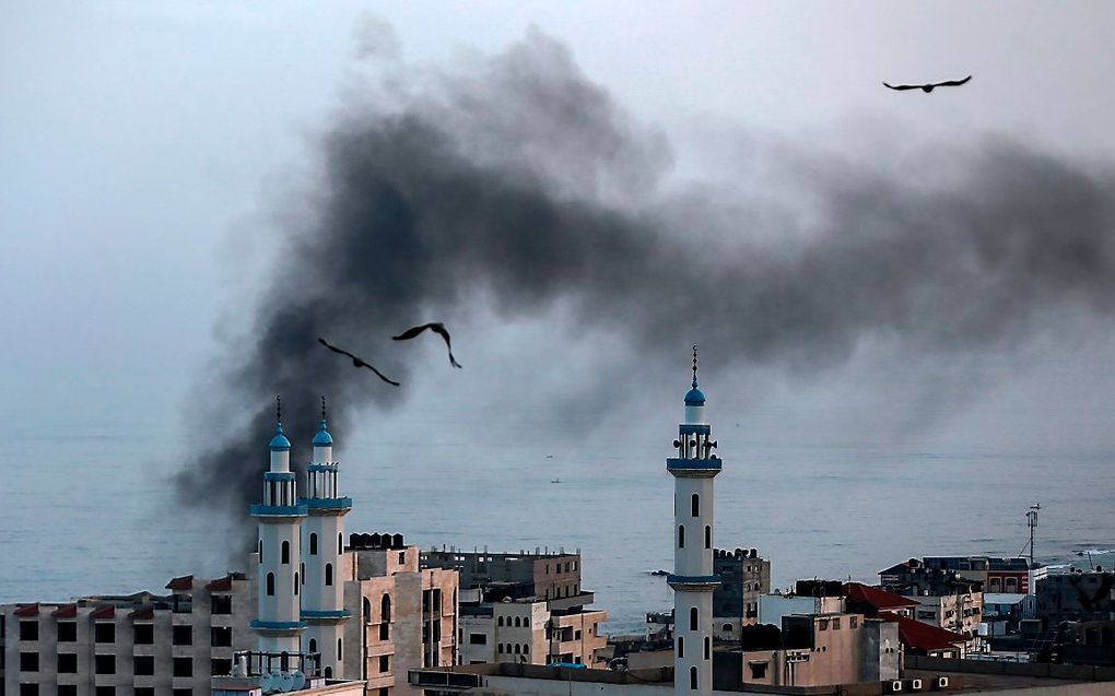 Gaza-Stad, dinsdag. beeld AFP