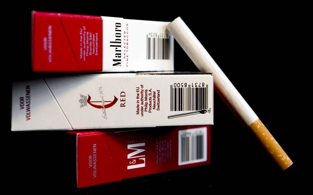 Bijna een kwart van de volwassen Nederlanders rookt, van wie 77 procent dagelijks. beeld ANP, Koen van Weel