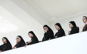 Grieks-katholieke nonnen woonden maandag in de Kathedraal van de Opstanding van Christus in de Oekraïense hoofdstad Kiev de begrafenis bij van kardinaal Lubomyr Husar. De leider van de Grieks-Katholieke Kerk in Oekraïne overleed woensdag op 84-jarige leef