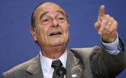 Jacques Chirac. beeld EPA