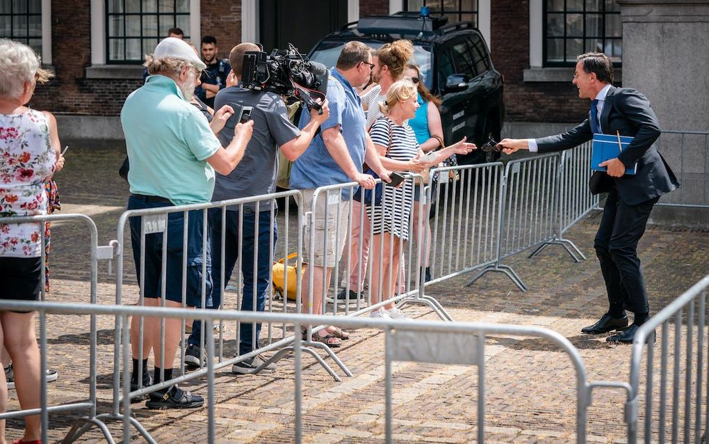 Three months after the elections, Prime Minister Mark Rutte is still not sure of a next government. Photo ANP, Bart maat