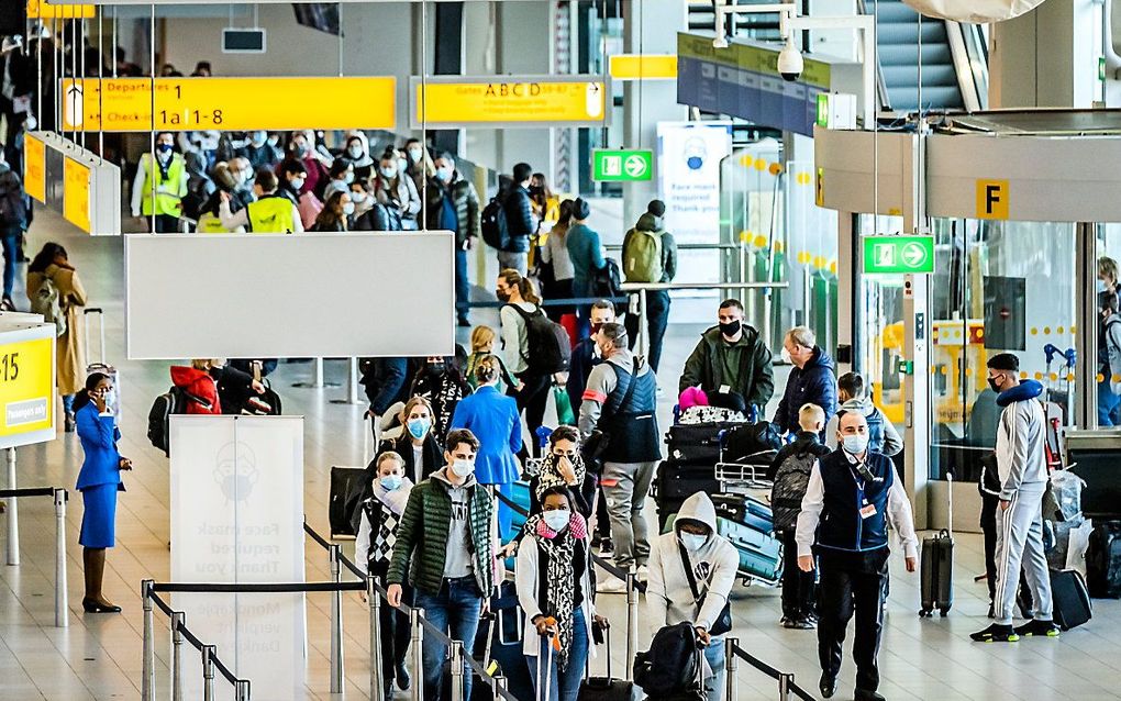 Schiphol. beeld ANP REMKO DE WAAL