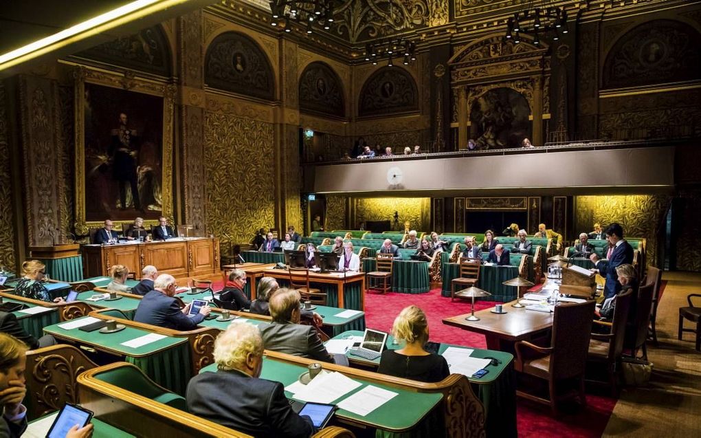 De Eerste Kamer. beeld ANP, Bart Maat