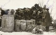 Oekraïense boeren in november 1932. beeld Wikimedia