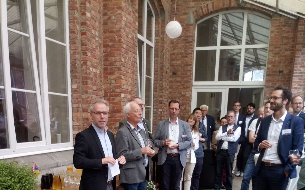 Deelnemers aan de Edwardsconferentie in Leuven, beeld Wim van Vlastuin