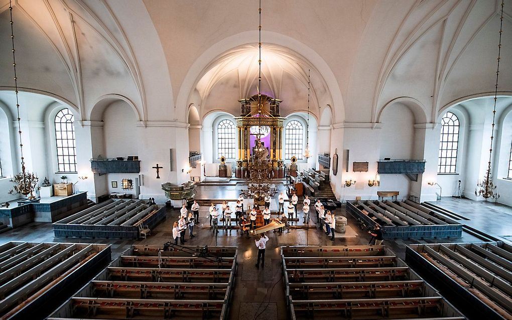 De Katarinakerk in Stockholm. beeld AFP