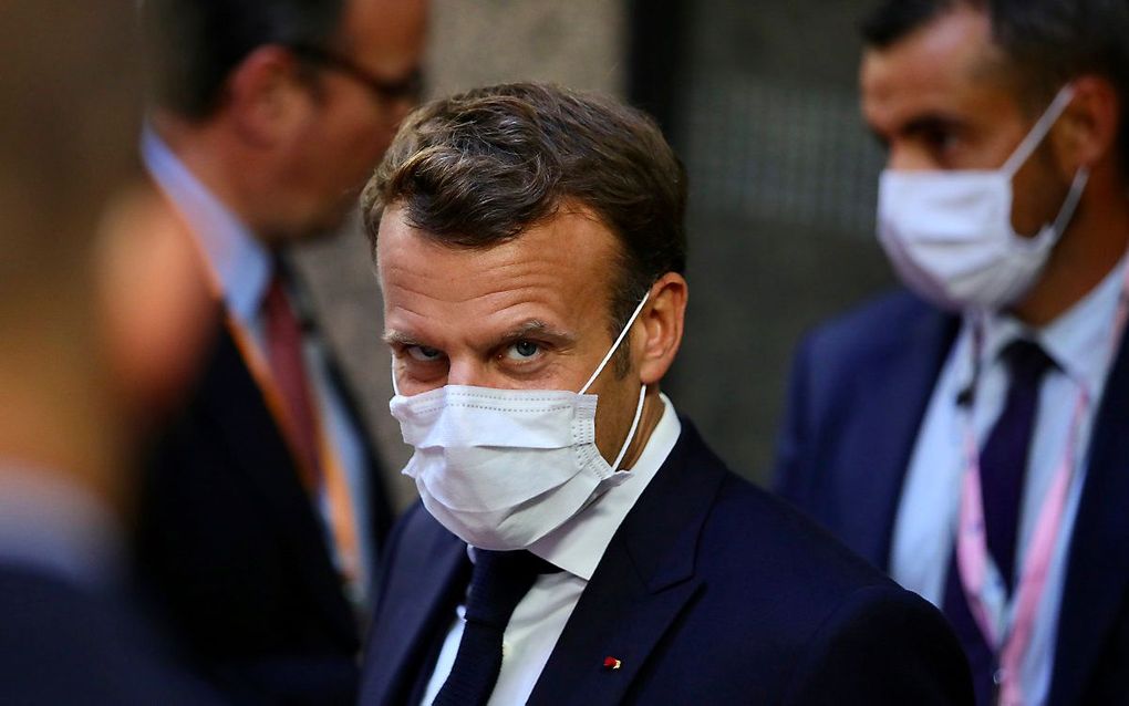 Macron. beeld AFP