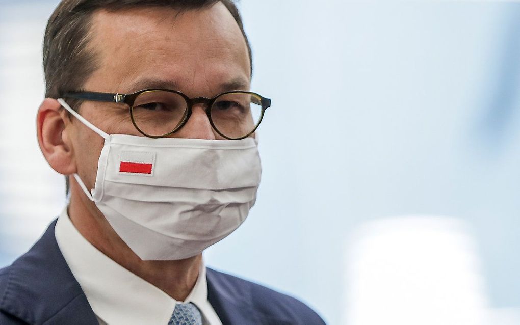 Premier Mateusz Morawiecki. beeld AFP