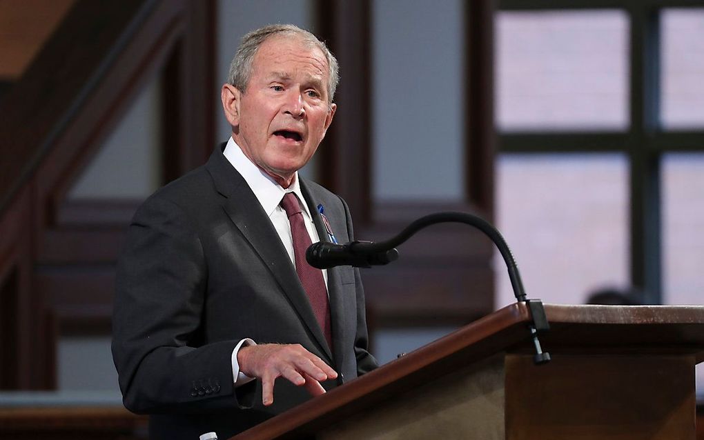 George W, Bush. beeld AFP