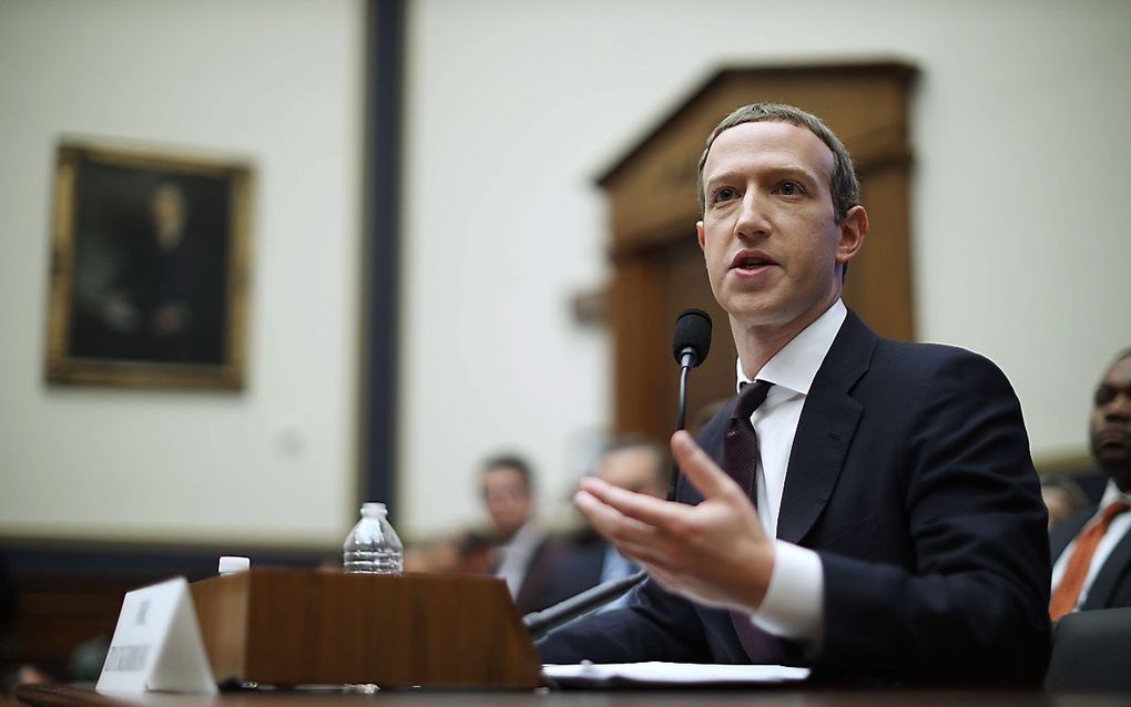 Zuckerberg. beeld AFP