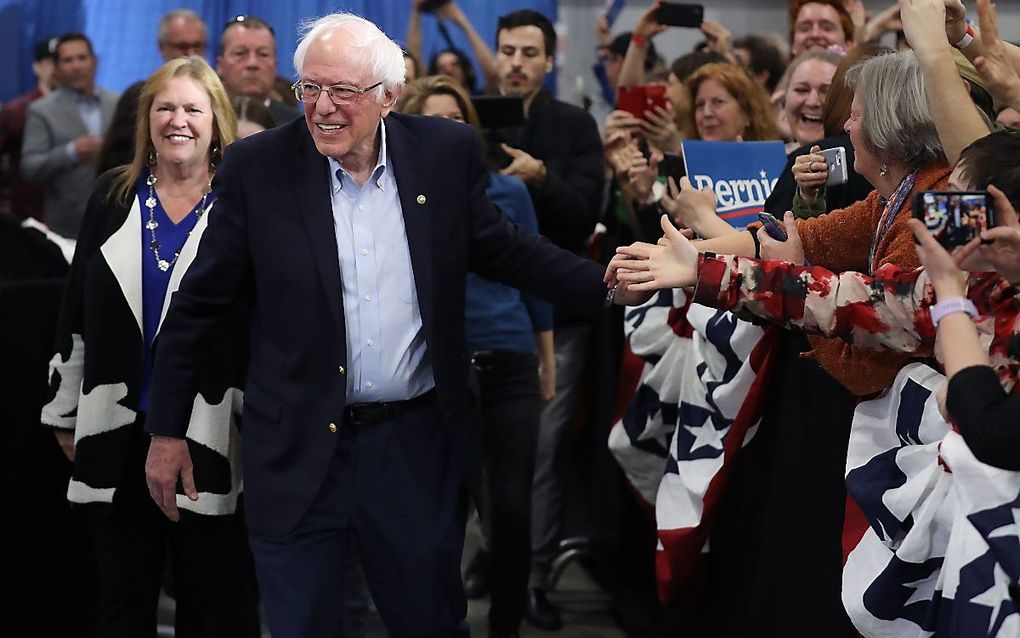 Sanders. beeld AFP