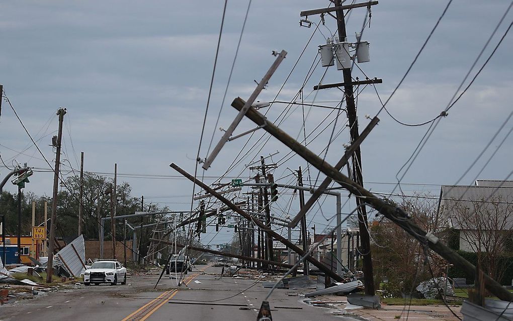 Lake Charles, Louisiana. beeld AFP