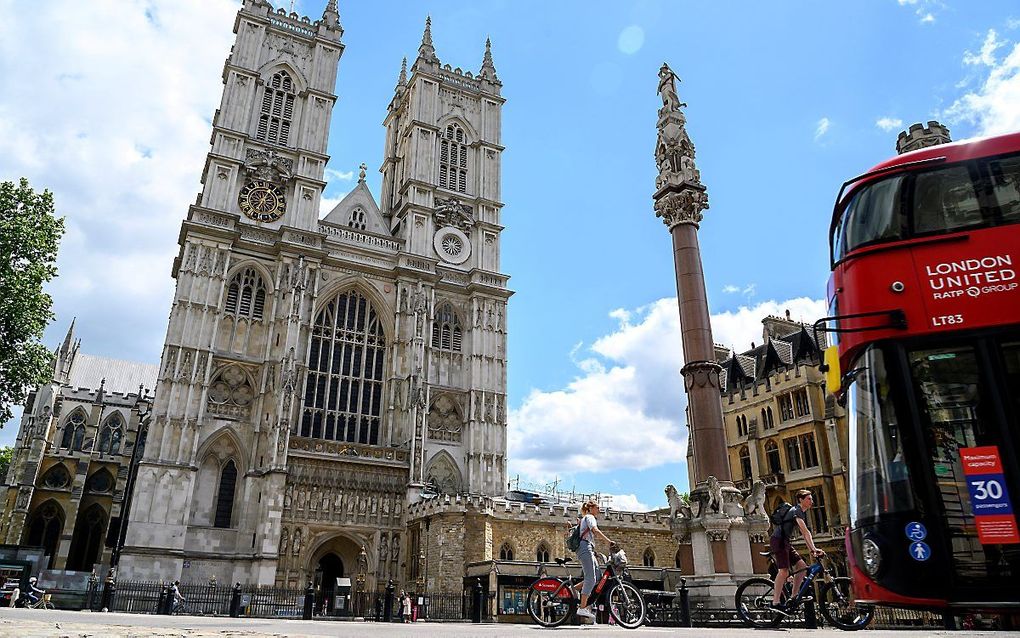 Westminster Abbey in Londen. beeld AFP, Justin Tallis