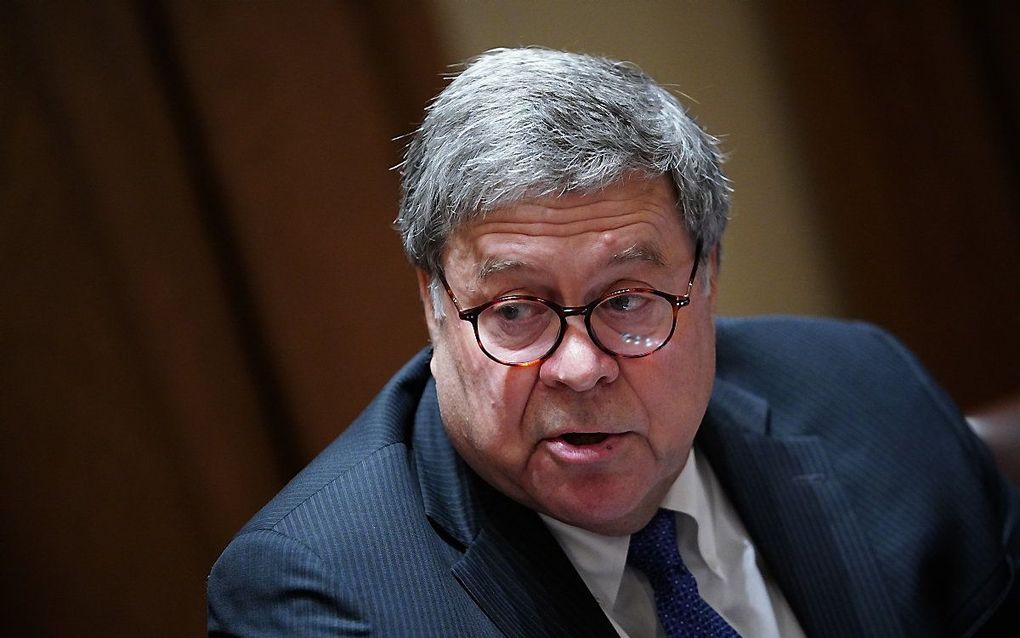 De Amerikaanse justitieminister William Barr. beeld AFP, Mandel Ngan