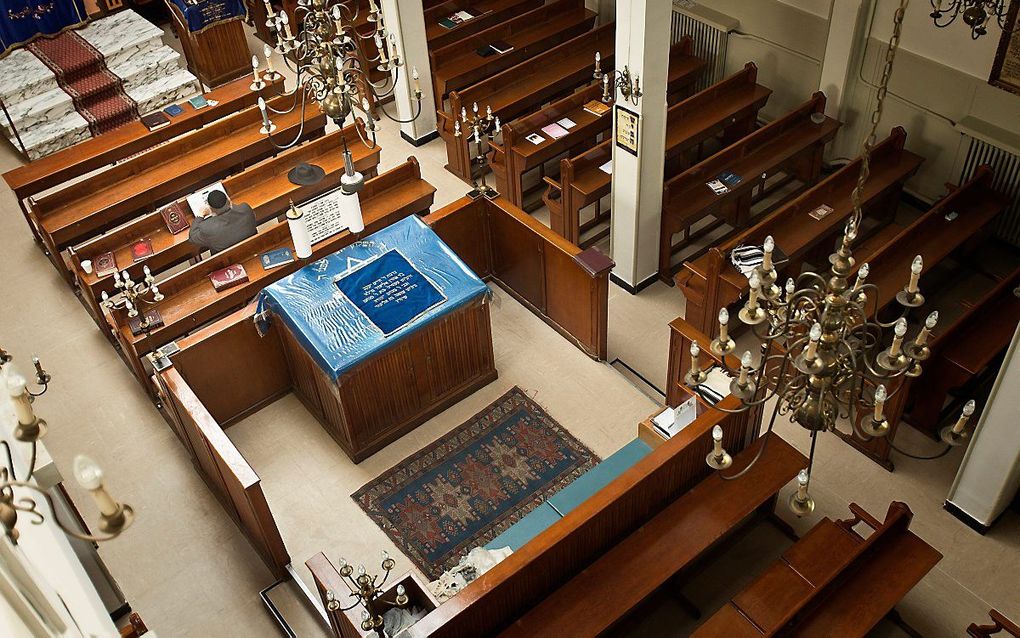 Synagoge in Antwerpen. beeld RD, Henk Visscher