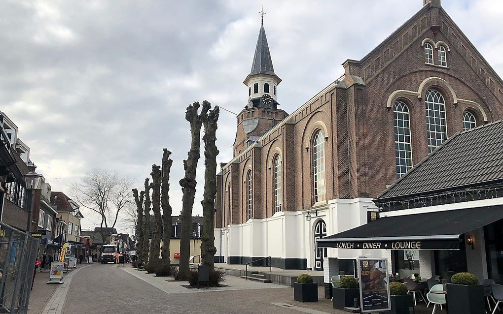 Straatbeeld Nunspeet.  beeld SGP Nunspeet