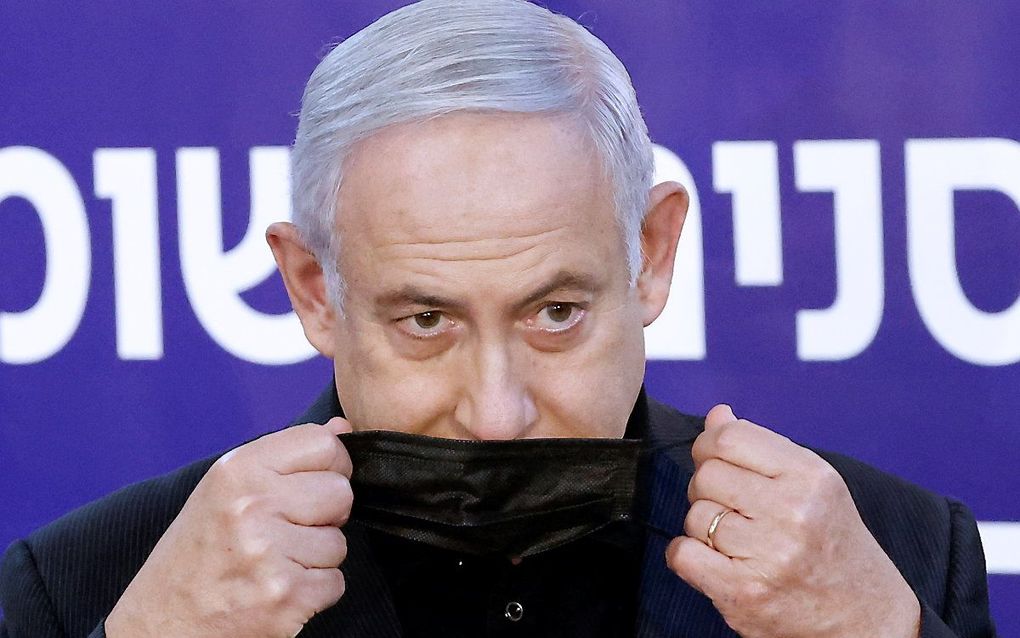 De Israëlische premier Benjamin Netanyahu. beeld AFP, Jack Guez